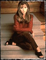 Cordelia Sitting on Stairs